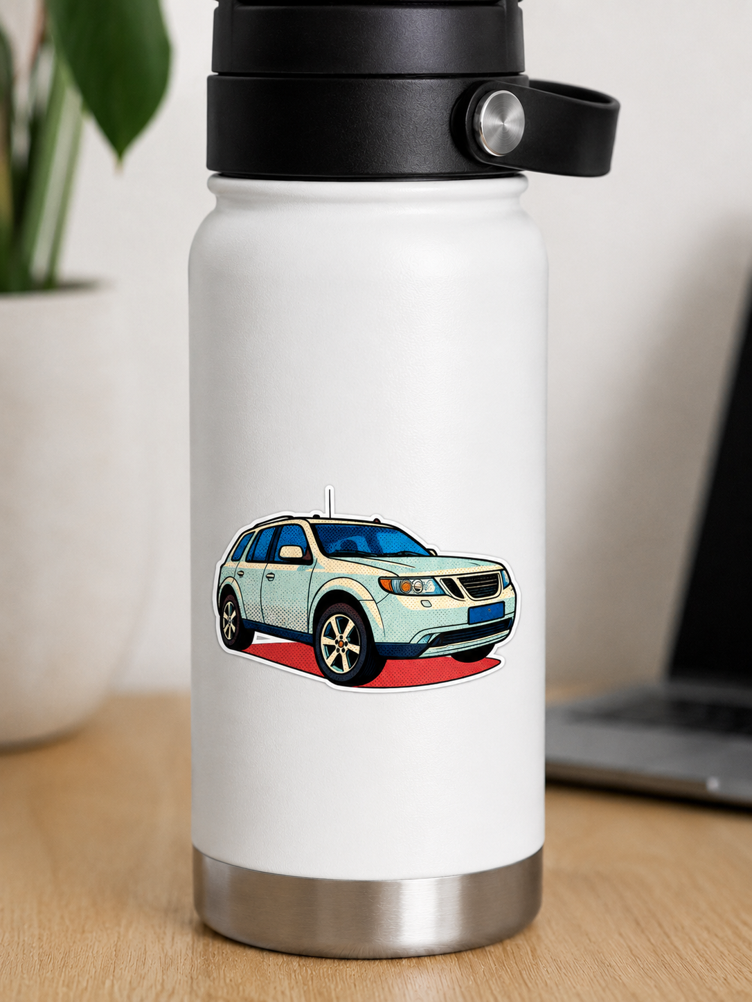 Saab 9-3 SportCombi Sticker – Premium Sticker