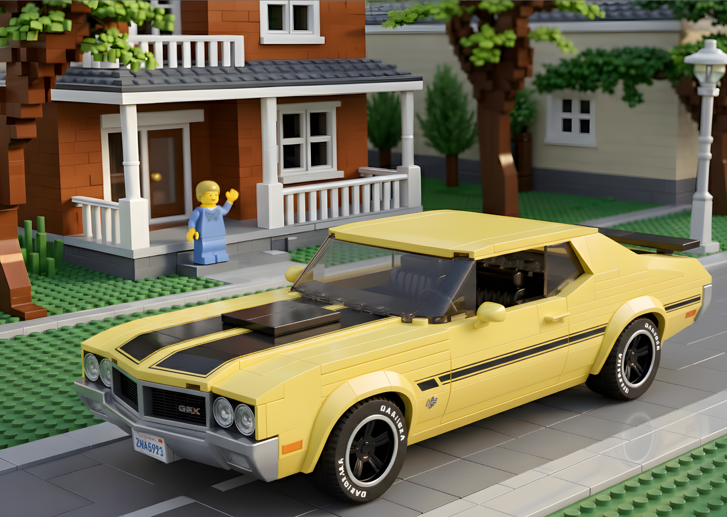 Buick GSX Stage 1 (1971) Poster – Technical Profile