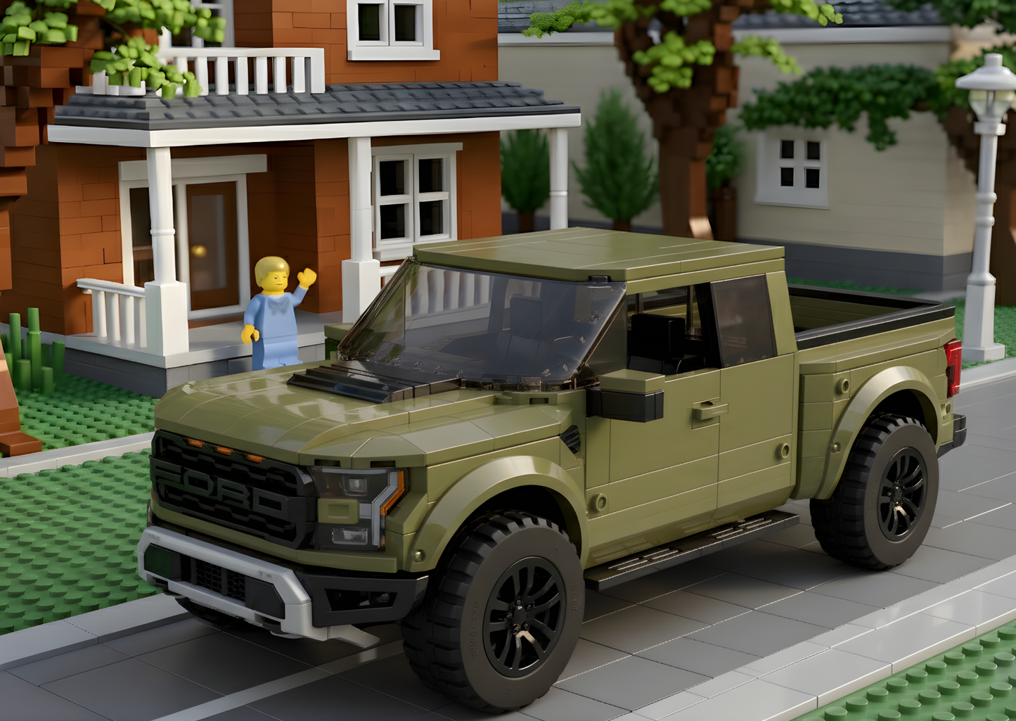 High-Performance Off-Road Pickup Technical Poster (2021–Present)