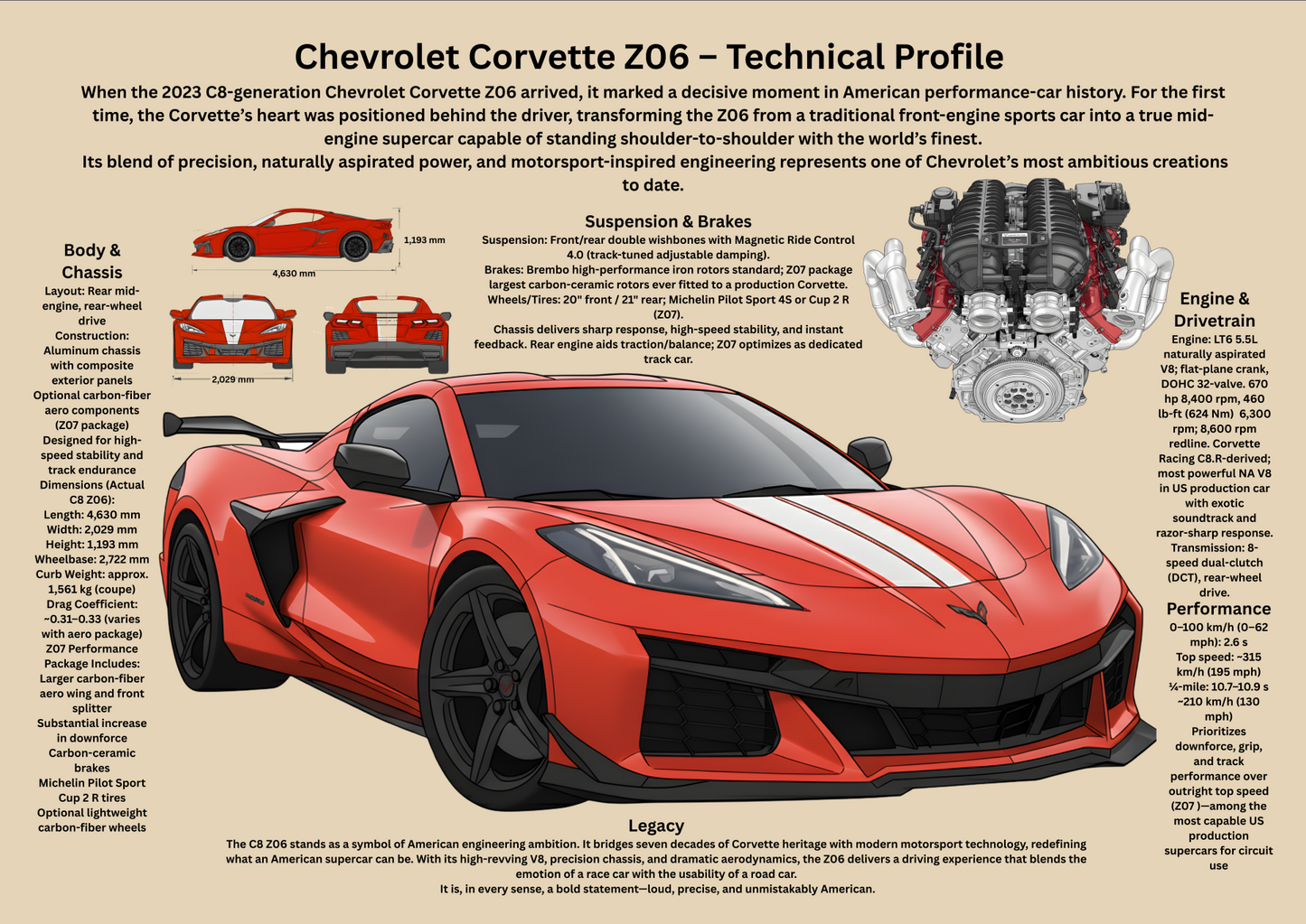 American Performance Supercar – Technical Profile