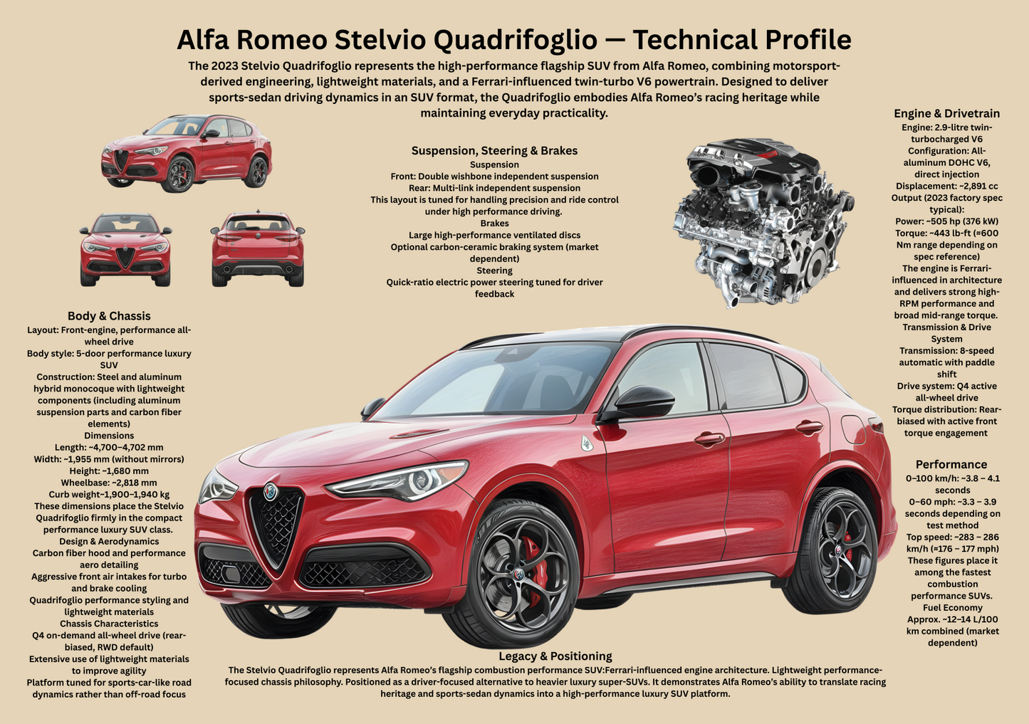 Italian Lightweight Sports Car Poster – Technical & Historical Profile