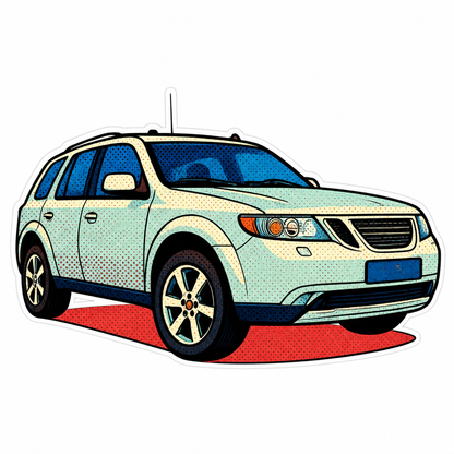 Saab 9-3 SportCombi Sticker – Premium Sticker