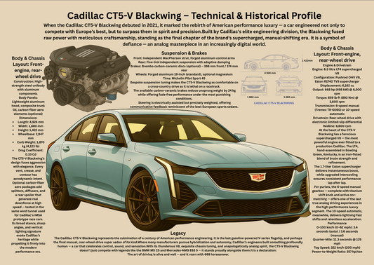 Supercharged Performance Sedan Poster – Technical &amp; Historical Profile (2022–Present)