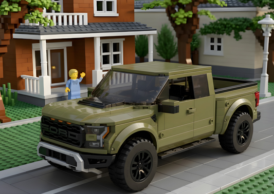 High-Performance Off-Road Pickup Technical Poster (2021–Present)