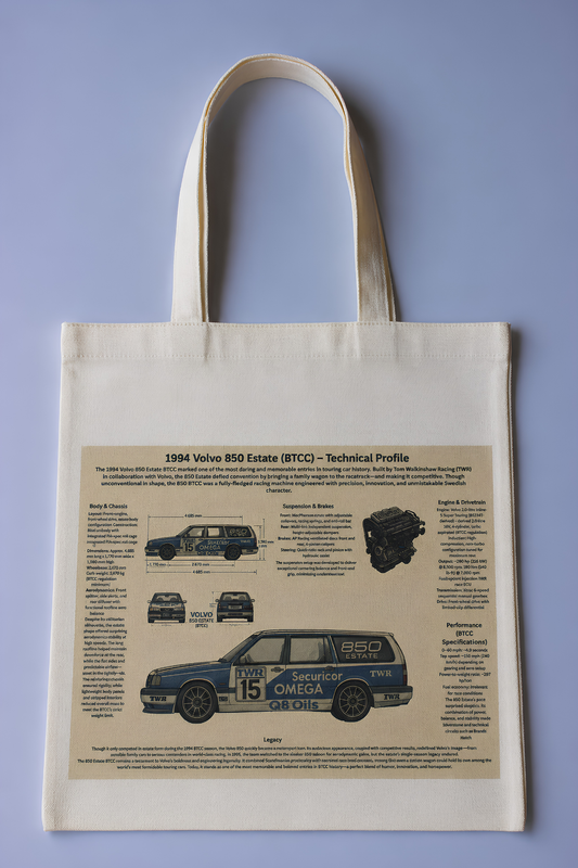 Volvo 850 Estate BTCC Tygkasse – Motorsportdesign 1994