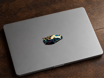 Koenigsegg Agera R bakifrån 7.4 cm lång