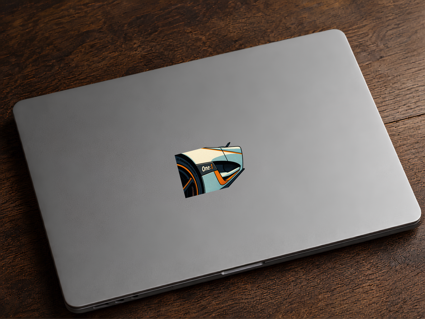 Koenigsegg One:1 detaljklistermärke 6.6cm lång