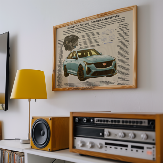 Supercharged Performance Sedan Poster – Technical &amp; Historical Profile (2022–Present)