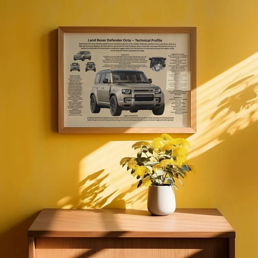 High-Performance Luxury Off-Road SUV Poster – Technical &amp; Historical Profile (2024–Present)