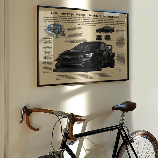 High-Performance AWD Rally Car Poster – Technical &amp; Historical Profile (2024–Present)